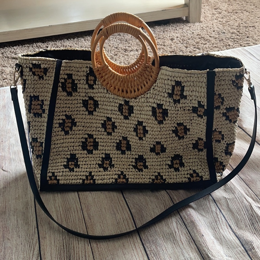 COPY - H&M leopard tote